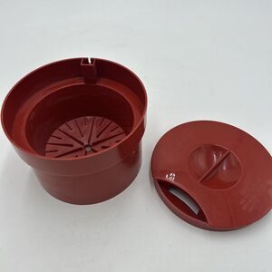 Mr Coffee 2 Qt Iced Tea Pot TM1 Replacement Brewing Steeping Basket Rust Color